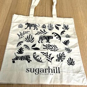 Sugarhill Brighton Tiger Print Canvas Tote Bag NEW
